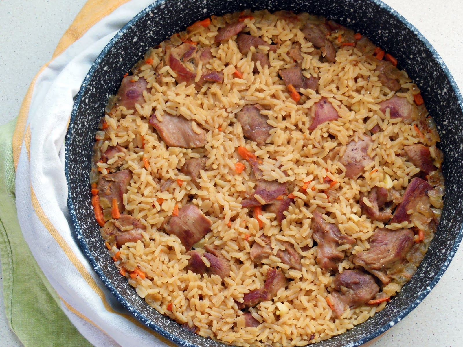 Плов с индейкой